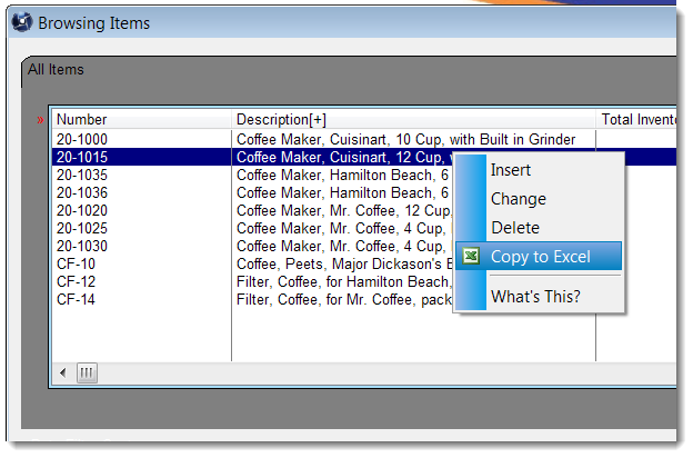 HowToSelectToExport